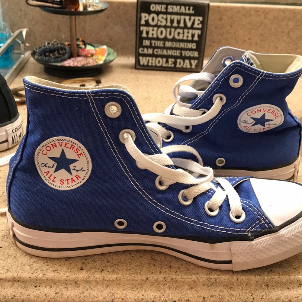 Royal Blue High Tops